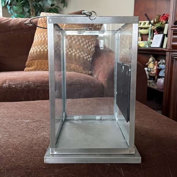 Brand New Hallmark My Happy Place Picture Frame Decor Box Glass Lantern Momento - Picture 6 of 10